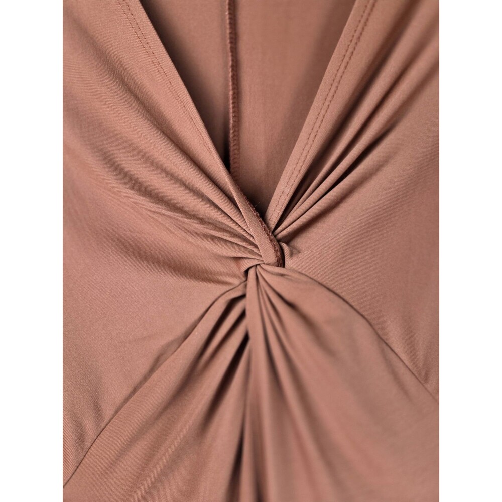 Patagonia Women's Sleeveless Twist Front Maxi Dress Rust Brown Size S - Picture 6 of 8